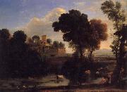 Claude Lorrain Italian Landscape oil painting reproduction